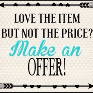 Will take reasonable offers.